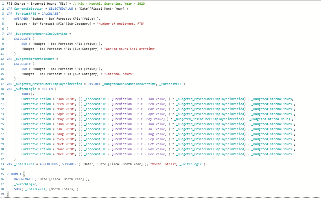 Empty totals when using SWITCH, Whatif parameters & virtual tables