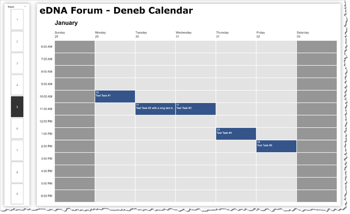 eDNA Forum - Deneb Calendar - 1