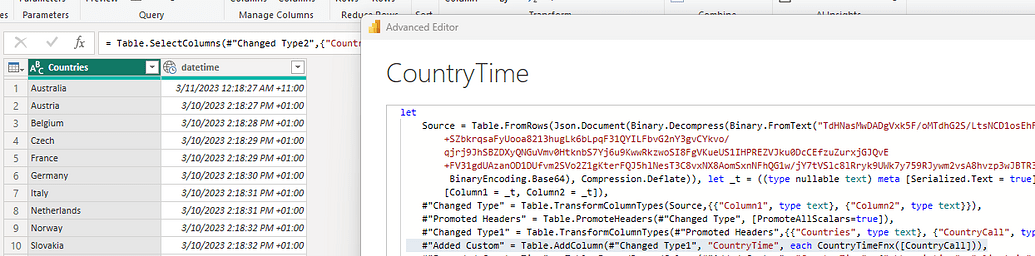 Dynamic Data Source Error in Power BI Service - function call in ...