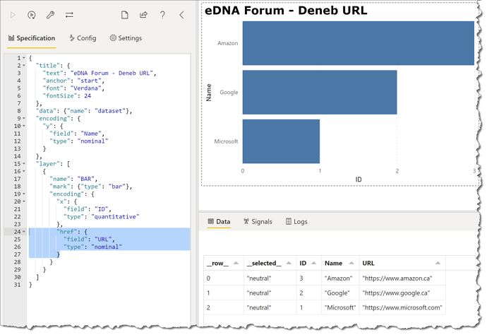 eDNA Forum - Deneb URL - 1