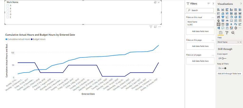 DAX help for filtering Cumulative and Static Value - DAX Calculations ...