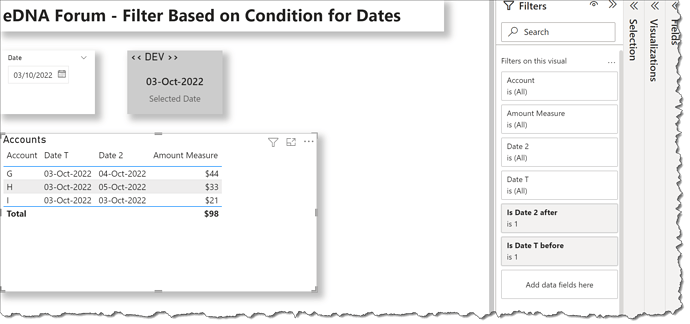 eDNA Forum - Filter Based on Condition for Dates-1