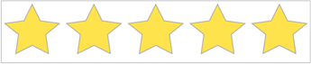 5 of 5 Star Rating