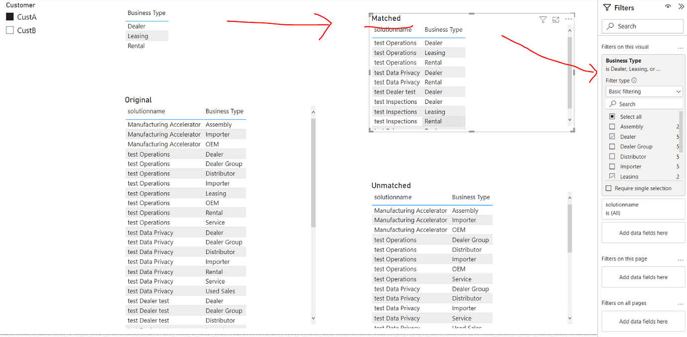 how-to-filter-table-in-visual-based-on-other-unrelated-table-power-bi