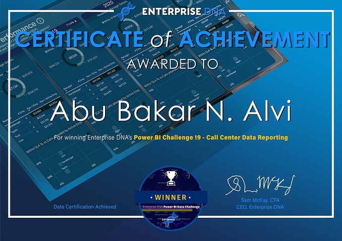 Overall - Abu Bakar N. Alvi