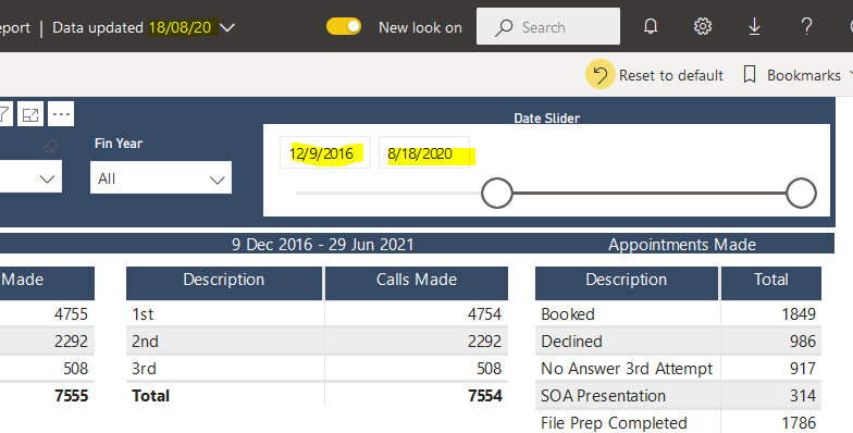 Date Slicer Format Issue Online Service Enterprise Dna Forum