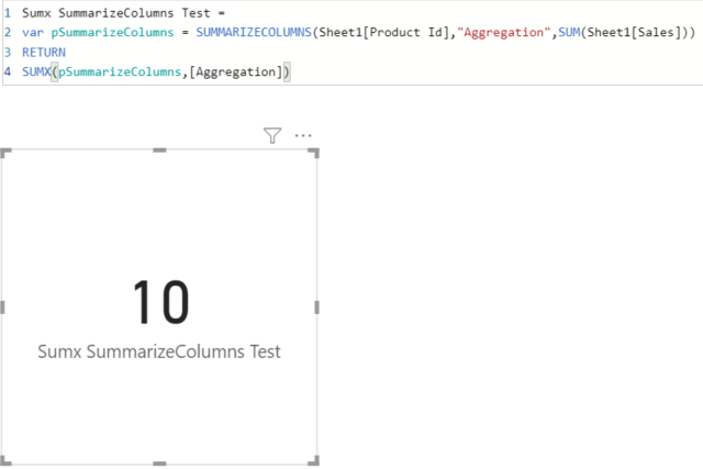 Summarize vs AddColumns 2