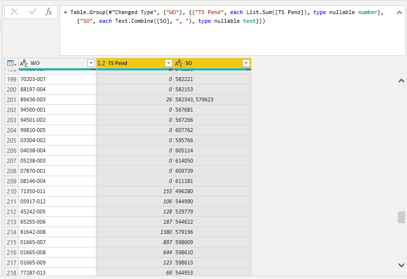 Power Query Sum Date