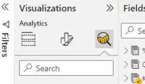 Analytics Magnifying Glass icon